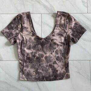 Lululemon tie dye align tee